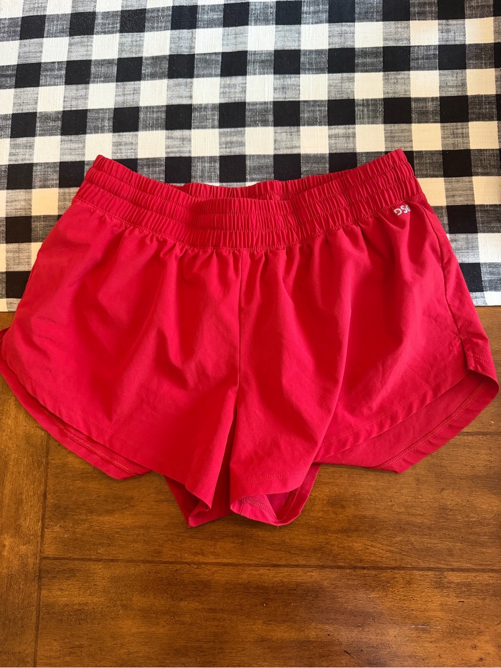 DSG Women's Red Athletic Running Shorts